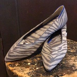 Rothy’s, Grey Zebra 9 1/2